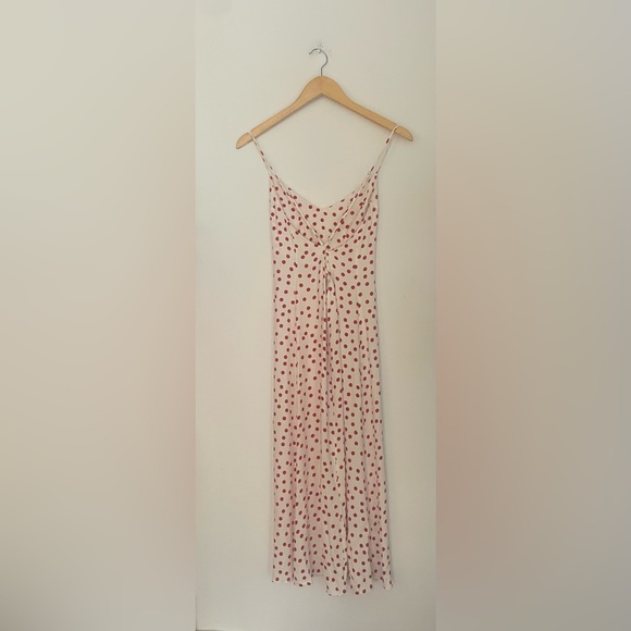 THE REFORMATION Kat Dress Polka Dot Summer Dress - Picture 5 of 9